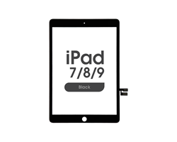 iPad 10,2" 7th/8th/9th Skjermglass - Sort