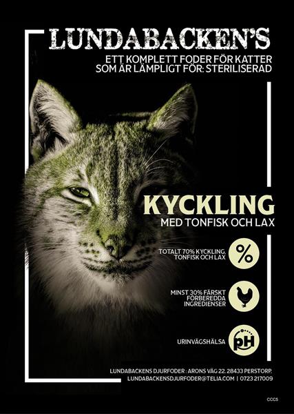 Connoisseur Steriliserad Katt Kyckling 5kg