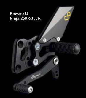 Lightech fothvilersett Kawasaki Ninja 250/300R 08-