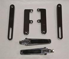 PASSENGER FOOTPEG MOUNTS GL1500