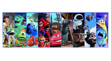 Puslespill Panorama Disney Pixar, 1000 brikker