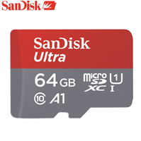 SanDisk MicroSDXC Ultra 64GB 100MB/s + Adapter