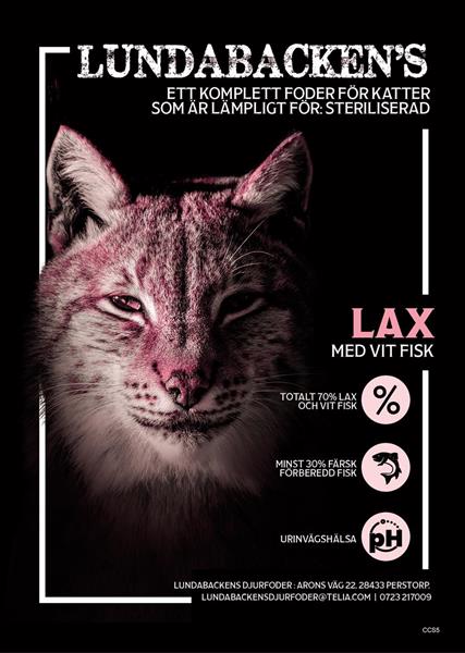 Connoisseur Steriliserad Katt Lax 1.5kg