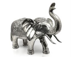 Brons - Silver elefant 35cm (1 pack)