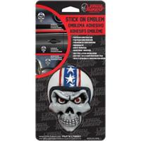 LETHAL THREAT EMBLEM RETRO BIKER SKULL