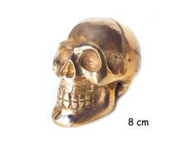 Brons - Guld skalle 8cm (4 pack)