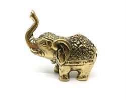 Brons - Guld elefant mini (6 pack)