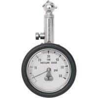 GAUGE, PRESSURE 60PSI 45 DEG.