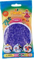 Hama perler Midi, Transparent Lilla 207-74 1000stk