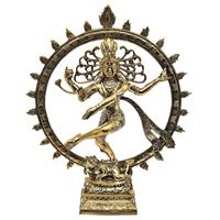 Brons - Shiva Nataraja guld 35cm (1 pack)
