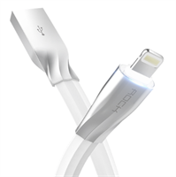 Auto Disconnect Lightning to USB Cabel 1m - White