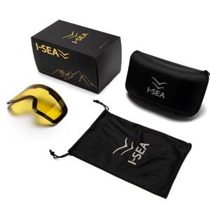 ISEA Goggles. Snowbird BLACK / SMOKE LENS