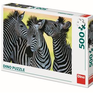 Puslespill Zebra, 500 brikker