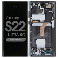 Samsung Galaxy S22 Ultra Skjerm - Phantom Black