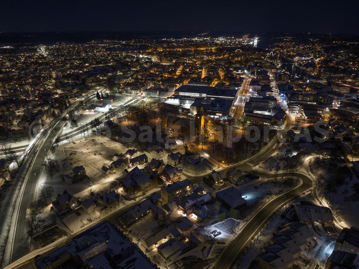 Nattfoto Fredrikstad