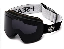 ISEA Goggles. Snowbird BLACK / SMOKE LENS