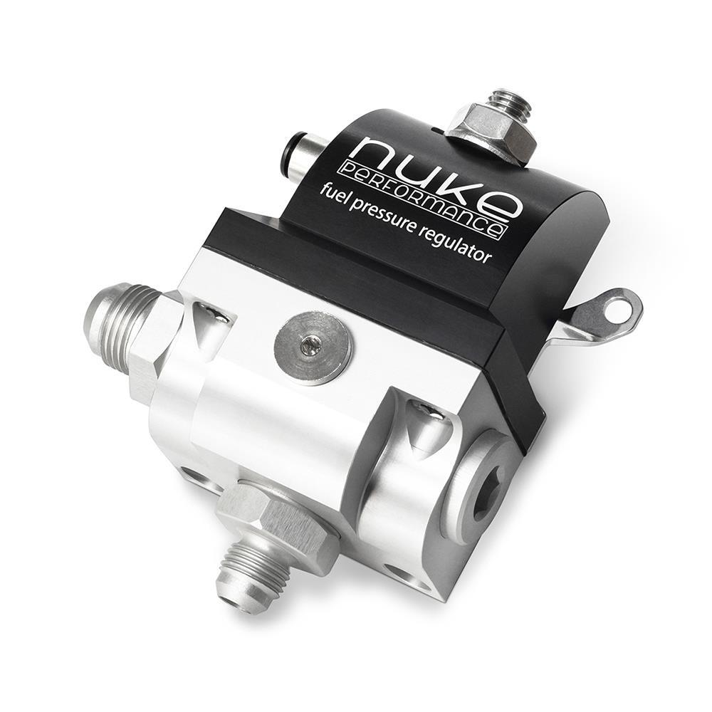 NUKE PERFORMANCE FUEL PRESSURE REGULATOR SVART
