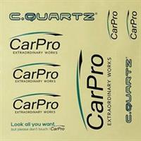 CarPro decal stickers 9 psc