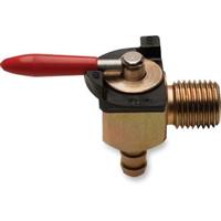 Fuel Valve - 90 Degree - 1/4" NPT - 1/4" Barb