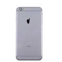 Metal Battery Back Cover for iPhone 6 Plus - Grey