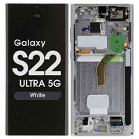 Samsung Galaxy S22 Ultra Skjerm - Hvit