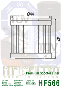 HIFLOFILTRO OIL FILTER KYMCO