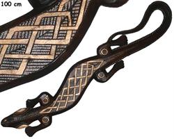 Mask - Gecko zigzag guld (4 pack)