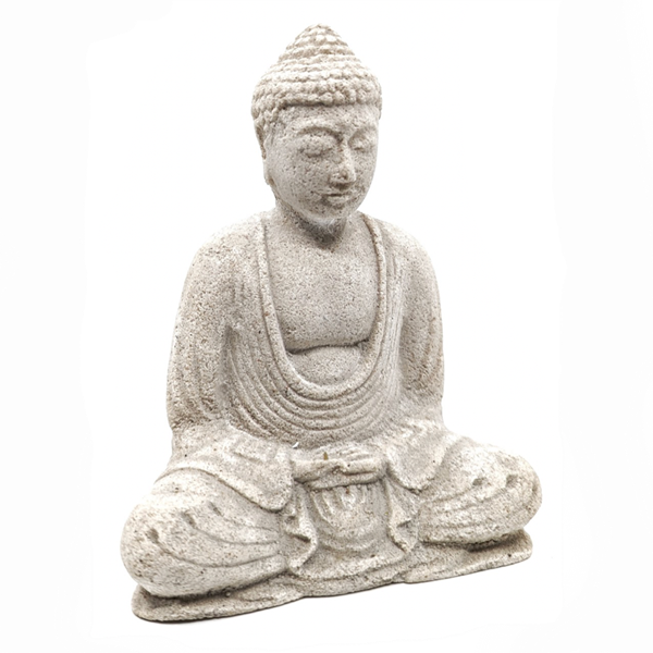 Buddha - 15cm vit (4 pack)
