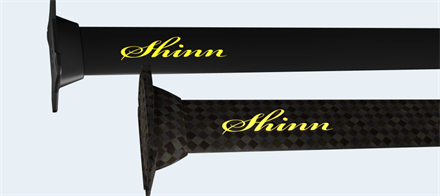 Shinn Carbon Mast 75cm incl. cover and screw set