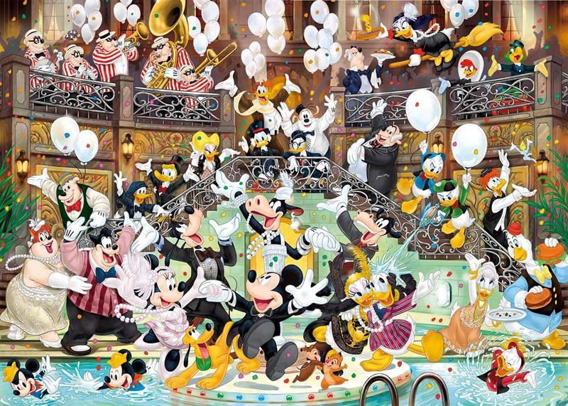 Puslespill Disney Gala 168,6*118,4cm, 6.000 brikker