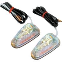 Mini Triangle Flush Mount Marker Lights - Rainbow