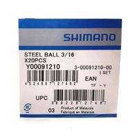 Shimano Lagerkule 3/16" 6,35mm