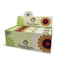 Green Tree - Tibetan Flowers (12 pack)