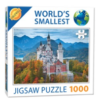 Mini Puzzle, Neuschwanstein Castle 42*29cm, 1000 brikker