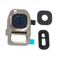S7/S7 Edge Kamera & Blits glass + ramme  - Gull