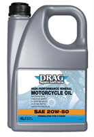 DRAG SPECIALTIES OIL E-DRAG 20W50 MIN 4L