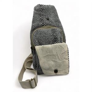 Väska - Crossbody ryggsäck svart (2 pack)