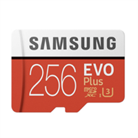 Samsung MicroSDXC Evo 256GB 100MB/s + Adapter