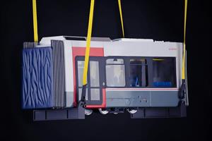 IMC Tram compartment m/løftestropper (TP) (T)