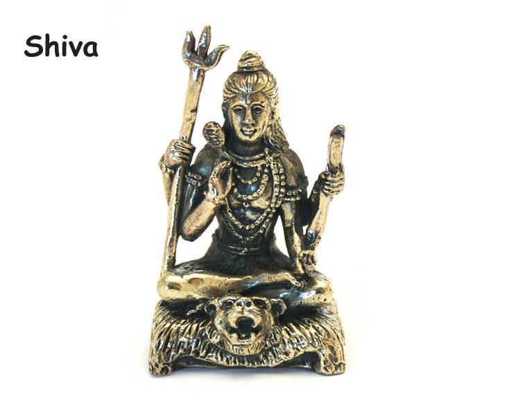 Brons - Miniatyr Shiva (2 pack)