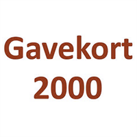 Gavekort 2000