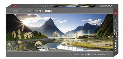 Puslespill Panorama Milford Sound 1000 brikker Heye