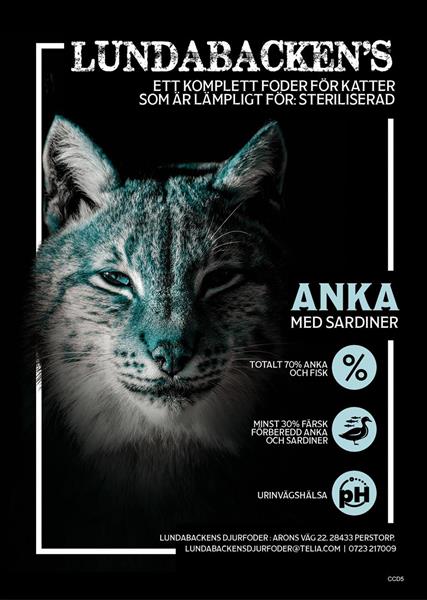 Connoisseur Steriliserad Katt Anka 5kg