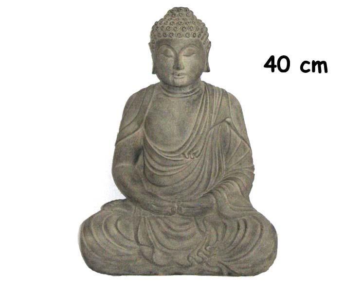 Buddha - Grå 40cm (2 pack)