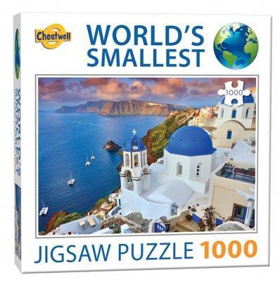 Mini Puzzle, Santorini 42*29cm 1000 brikker
