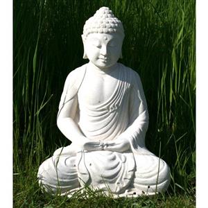 Buddha - Vit 50cm (2 pack)