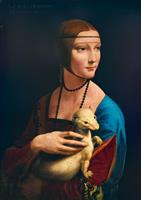Puslespill Da Vinci, Lady with an Ermine, 1000 brikker