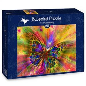 Puslespill Colorful Butterfly, 1500 brikker