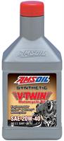 AMSOIL 20W-40 helsyntetisk V-Twin Motorsykkel olje