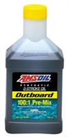 AMSOIL Outboard 100:1 Pre-Mix Syntetisk 2-Takts ol